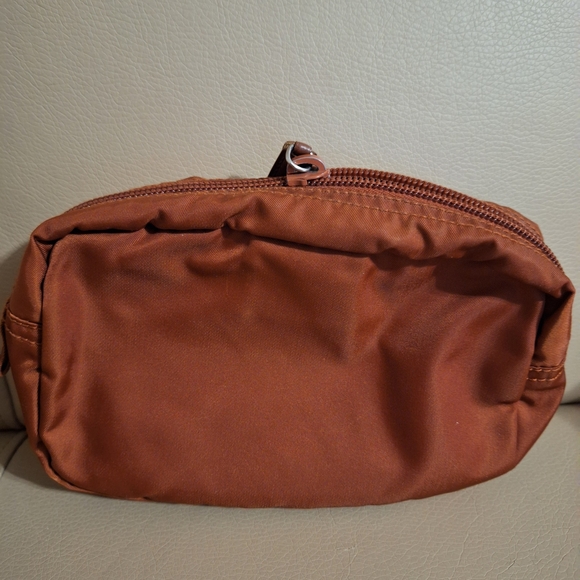 Prada Rust Nylon Zip Small Pouch - Picture 5 of 15